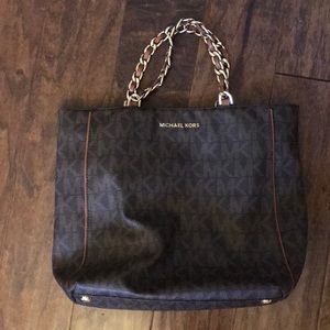 Re-posh Michael Kors purse MK logo authentic